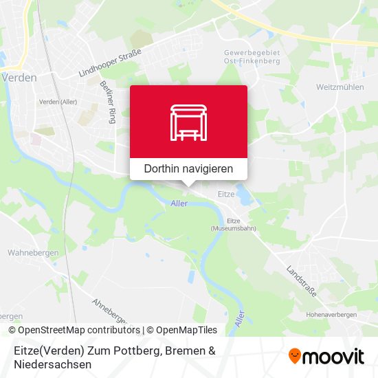 Eitze(Verden) Zum Pottberg Karte