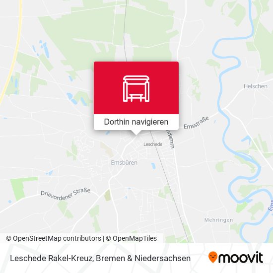 Leschede Rakel-Kreuz Karte