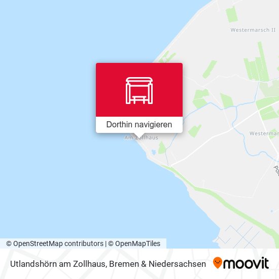 Utlandshörn am Zollhaus Karte