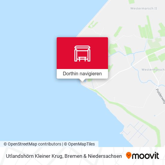 Utlandshörn Kleiner Krug Karte