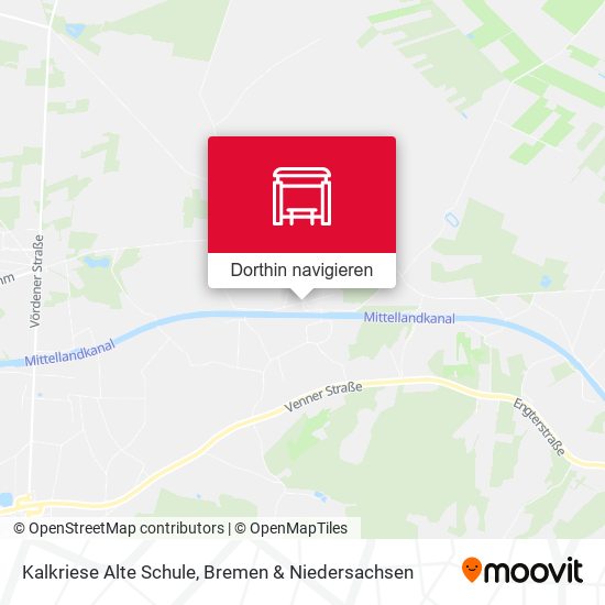 Kalkriese Alte Schule Karte