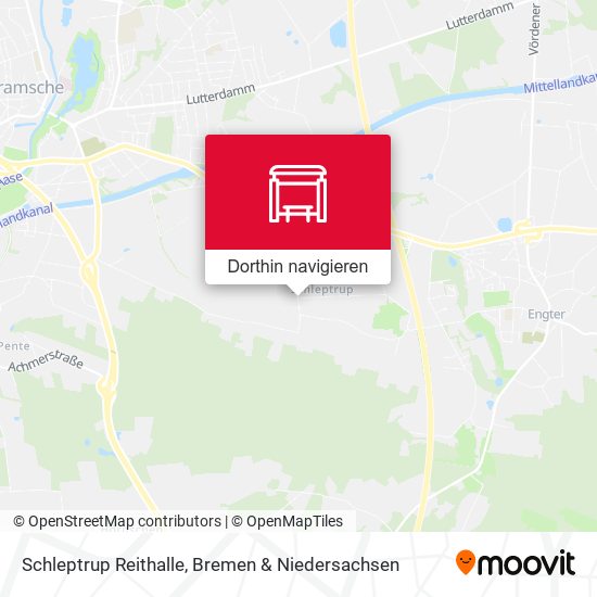 Schleptrup Reithalle Karte