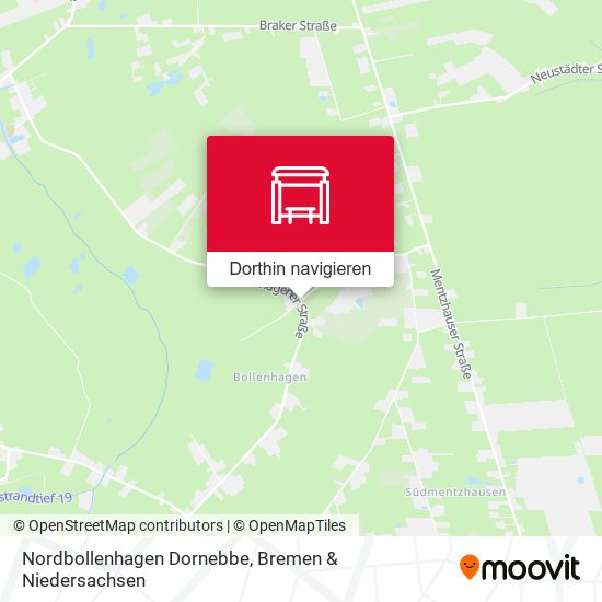 Nordbollenhagen Dornebbe Karte