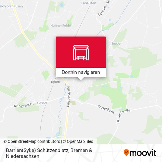 Barrien(Syke) Schützenplatz Karte