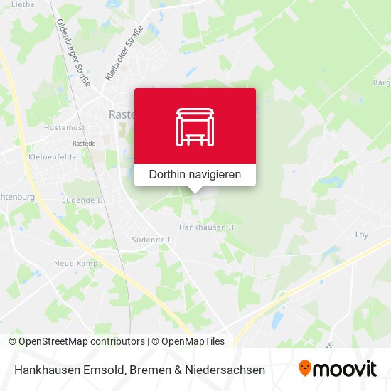 Hankhausen Emsold Karte