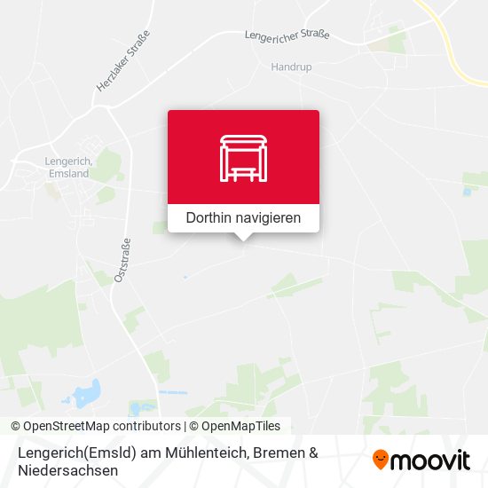 Lengerich(Emsld) am Mühlenteich Karte