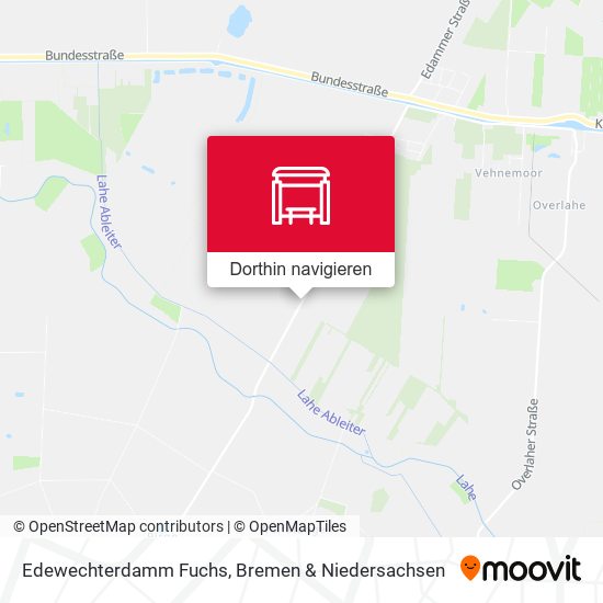 Edewechterdamm Fuchs Karte