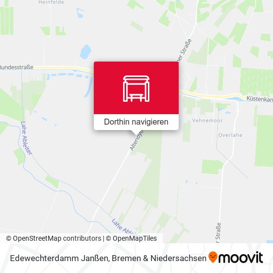 Edewechterdamm Janßen Karte