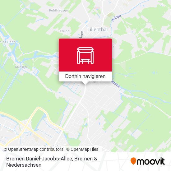 Bremen Daniel-Jacobs-Allee Karte