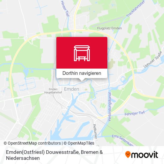 Emden(Ostfriesl) Douwesstraße Karte