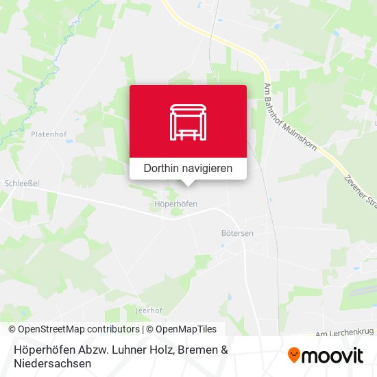 Höperhöfen Abzw. Luhner Holz Karte