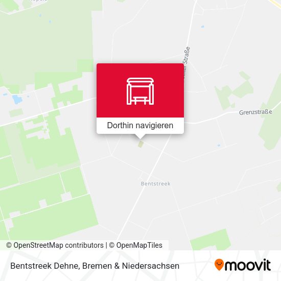 Bentstreek Dehne Karte