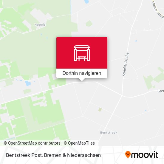 Bentstreek Post Karte