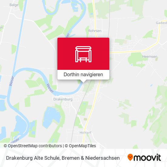 Drakenburg Alte Schule Karte