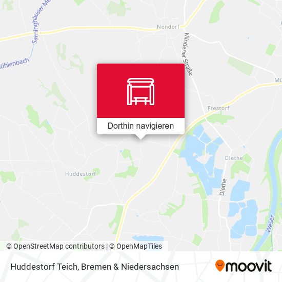 Huddestorf Teich Karte