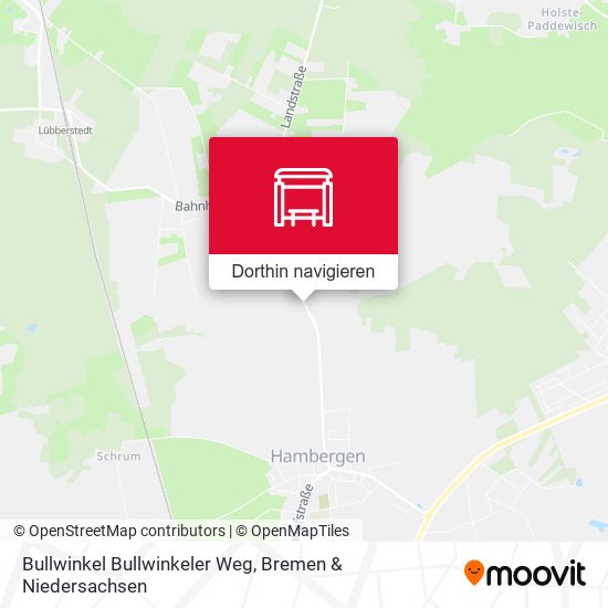 Bullwinkel Bullwinkeler Weg Karte