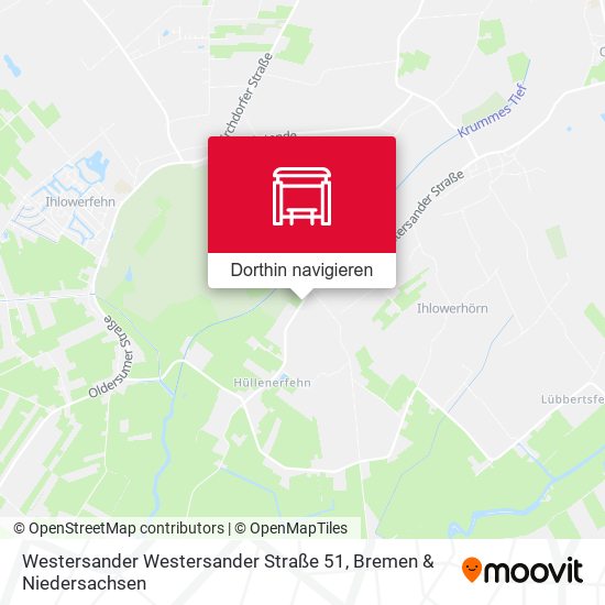 Westersander Westersander Straße 51 Karte