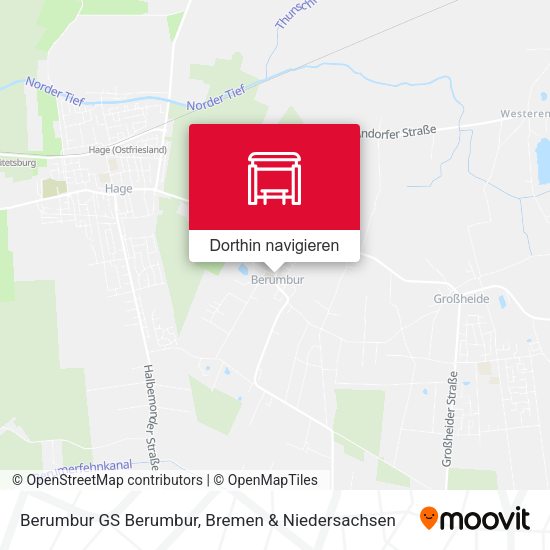 Berumbur GS Berumbur Karte