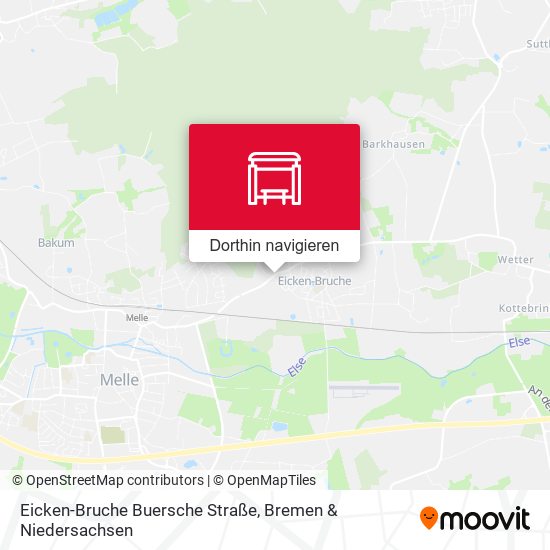 Eicken-Bruche Buersche Straße Karte