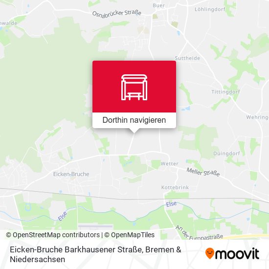 Eicken-Bruche Barkhausener Straße Karte