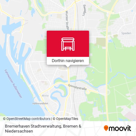 Bremerhaven Stadtverwaltung Karte