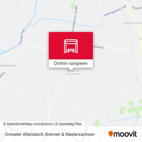 Osteeler Altendeich Karte