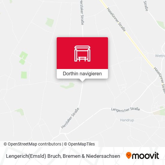 Lengerich(Emsld) Bruch Karte