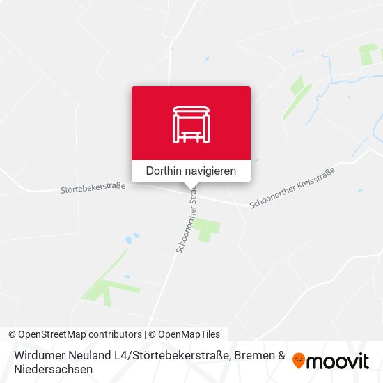 Wirdumer Neuland L4 / Störtebekerstraße Karte