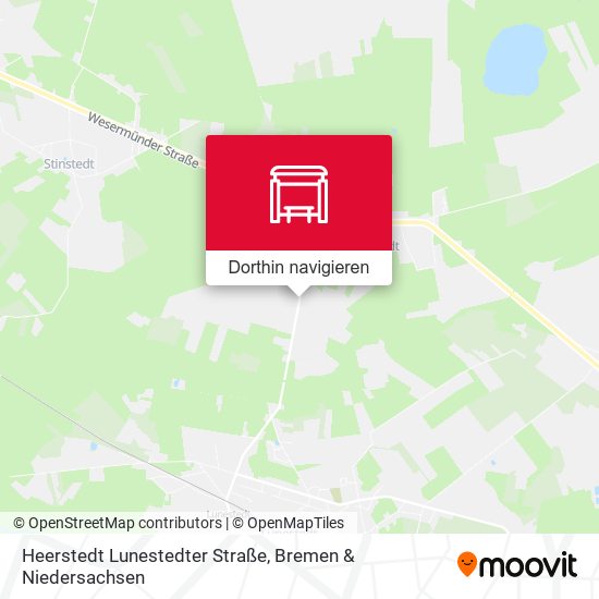 Heerstedt Lunestedter Straße Karte