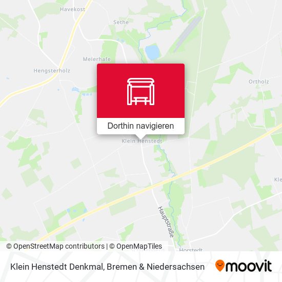 Klein Henstedt Denkmal Karte