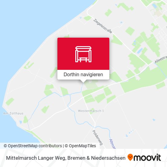 Mittelmarsch Langer Weg Karte