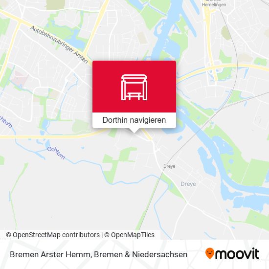 Bremen Arster Hemm Karte