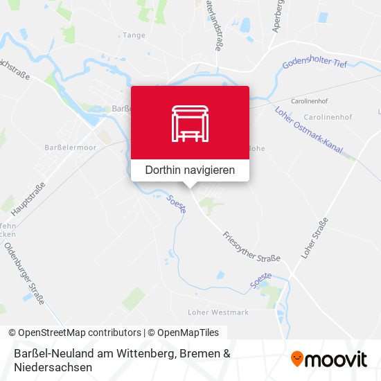 Barßel-Neuland am Wittenberg Karte
