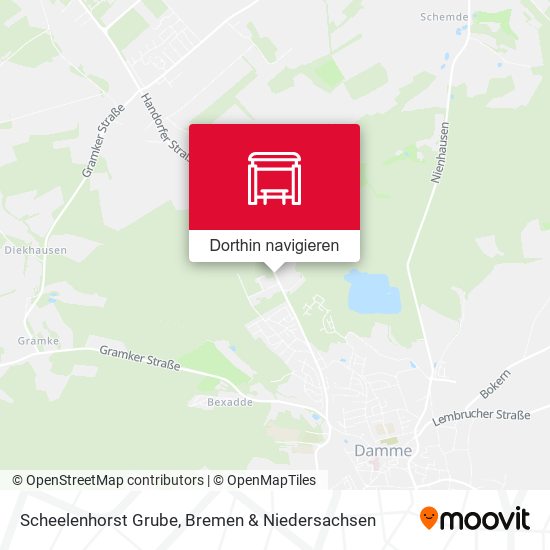 Scheelenhorst Grube Karte