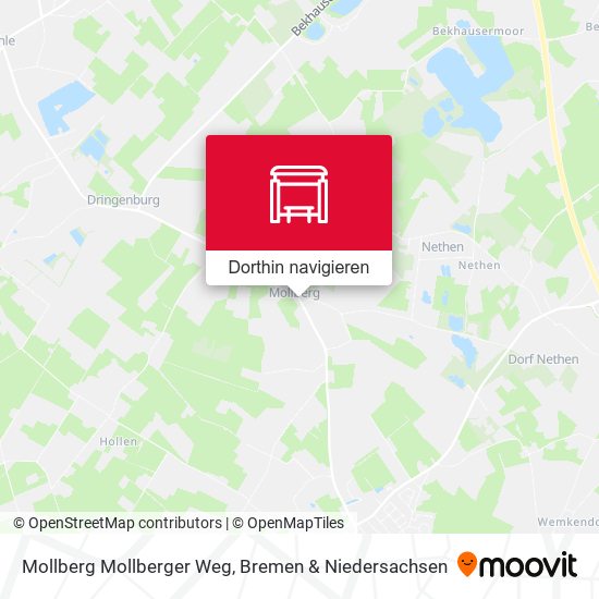 Mollberg Mollberger Weg Karte