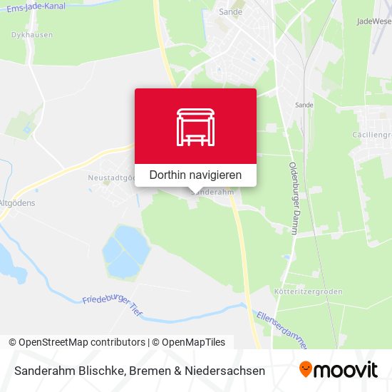 Sanderahm Blischke Karte