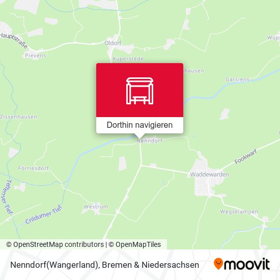 Nenndorf(Wangerland) Karte