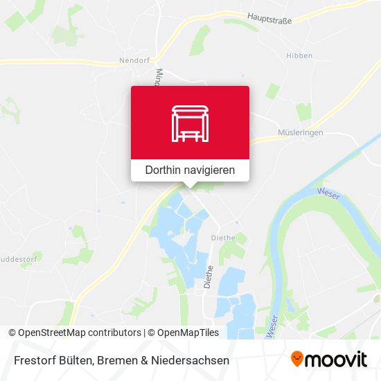 Frestorf Bülten Karte
