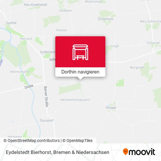 Eydelstedt Bierhorst Karte