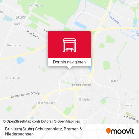 Brinkum(Stuhr) Schützenplatz Karte