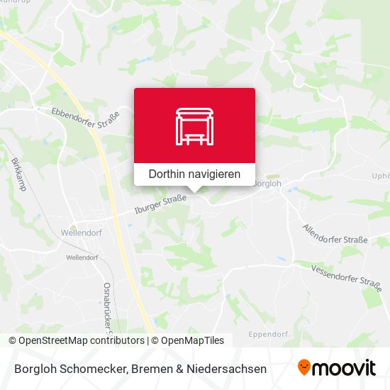 Borgloh Schomecker Karte