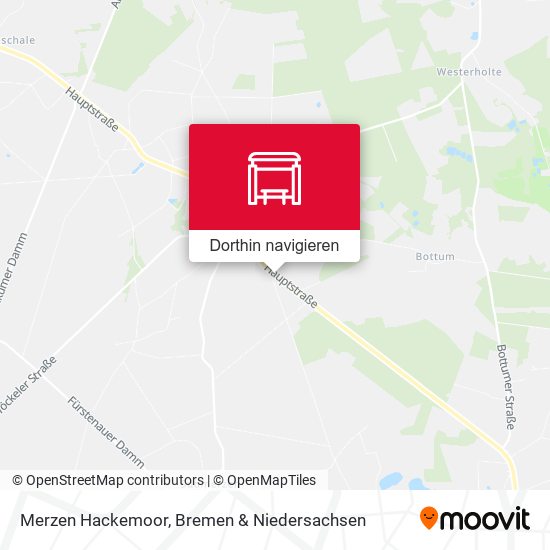 Merzen Hackemoor Karte