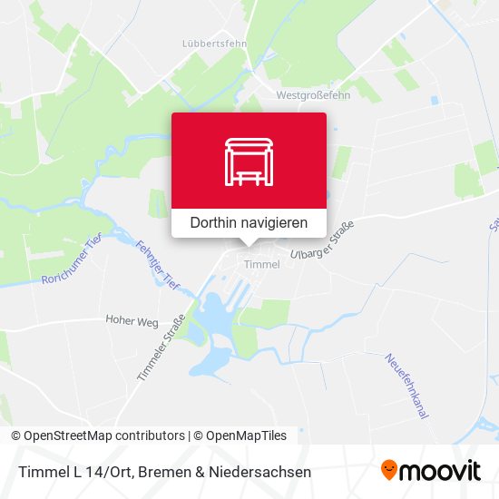 Timmel L 14/Ort Karte