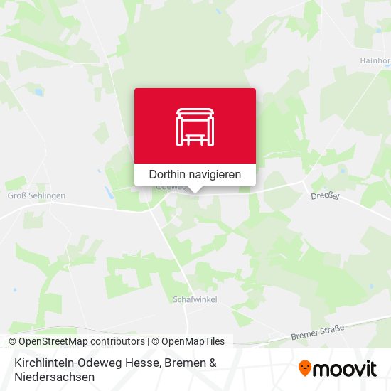 Kirchlinteln-Odeweg Hesse Karte