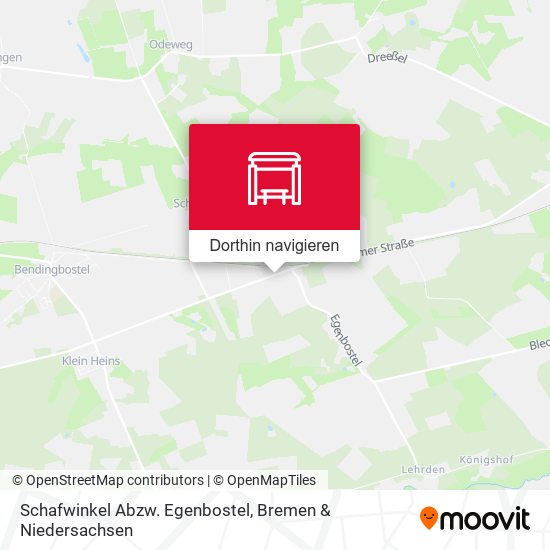 Schafwinkel Abzw. Egenbostel Karte