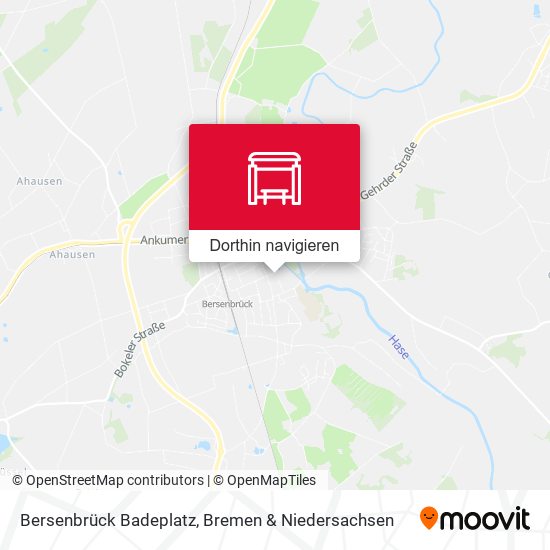 Bersenbrück Badeplatz Karte