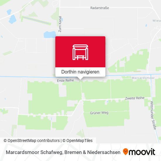 Marcardsmoor Schafweg Karte