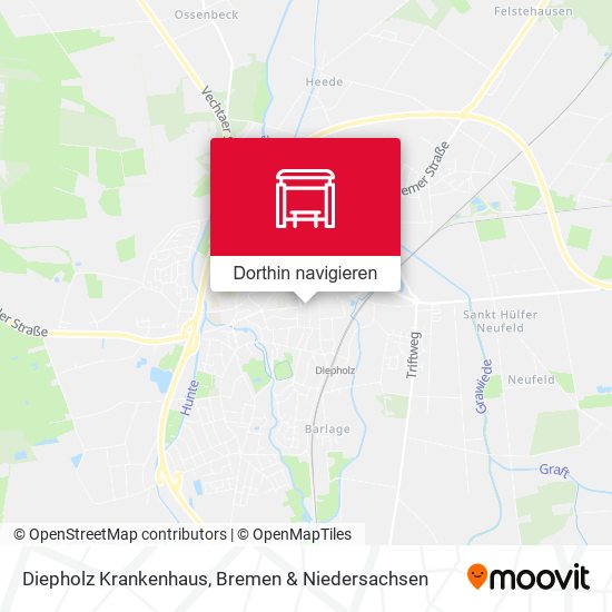 Diepholz Krankenhaus Karte