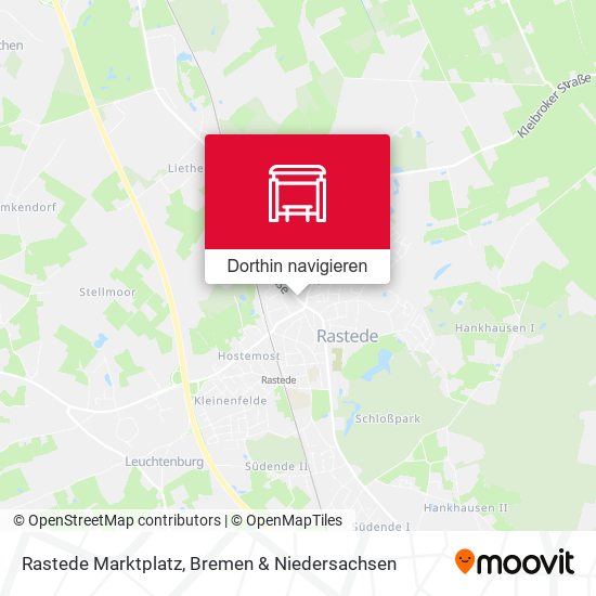 Rastede Marktplatz Karte