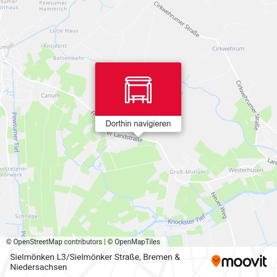 Sielmönken L3 / Sielmönker Straße Karte